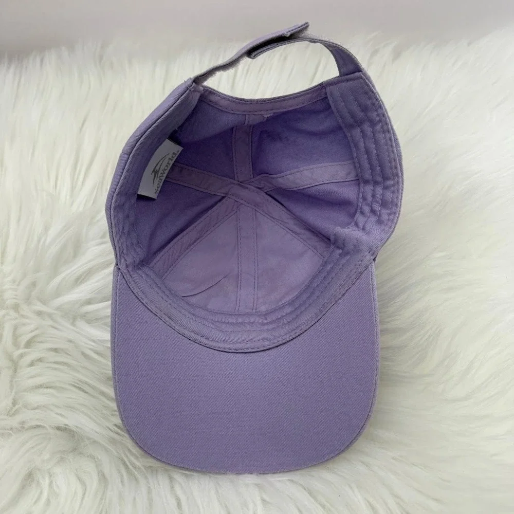 SeaWorld Purple Dolphin Hat Im Fin-tastic Adjustable Souvenir Baseball Cap